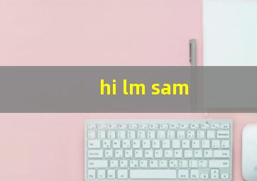 hi lm sam